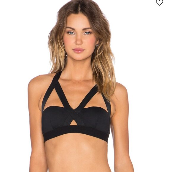 MICHI Other - MICHI BRA BLACK M FELINE SPORTS BRA CUTOUT SEXY